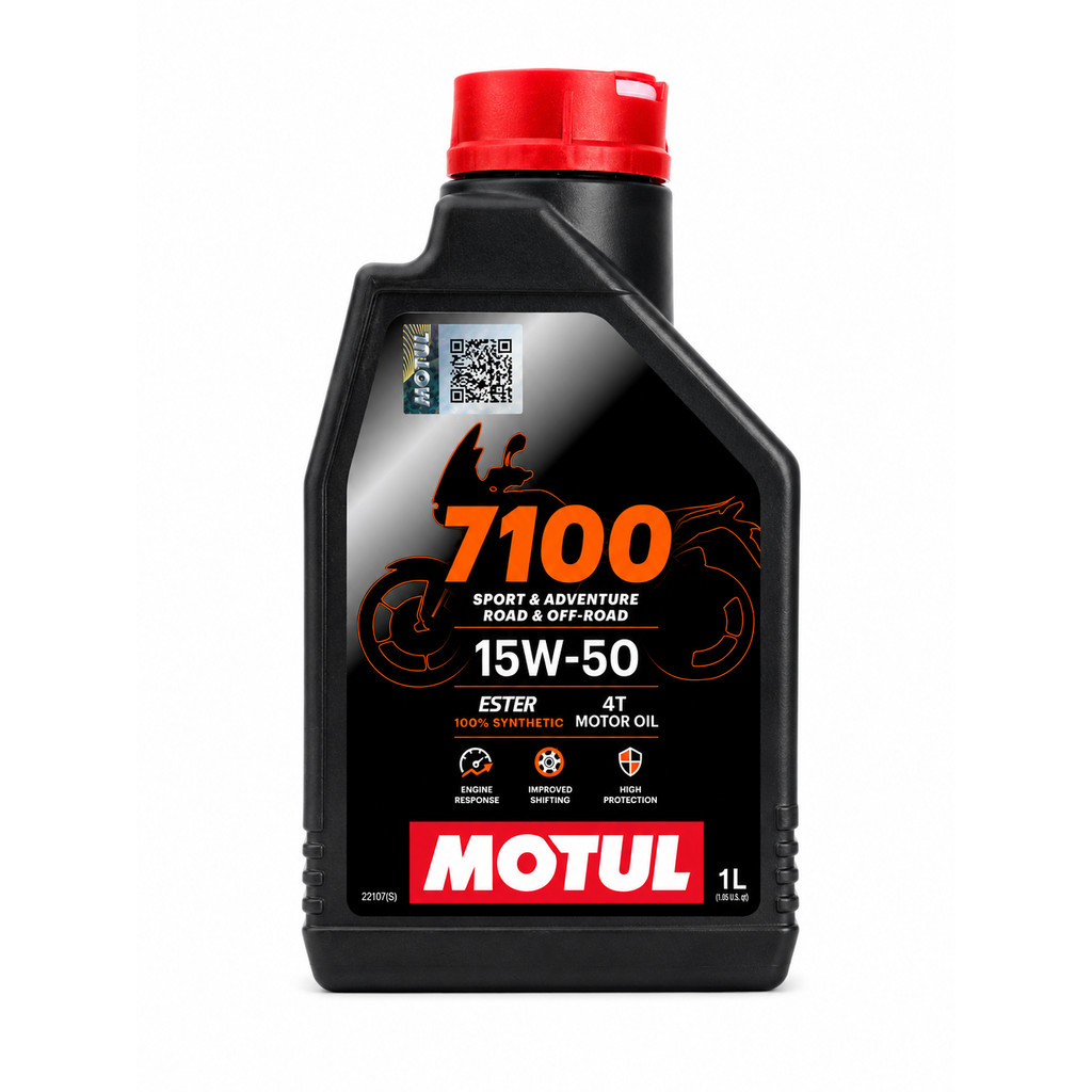 Óleo Lubrificante Motul 7100 15w50 4t 100% Sintético 1 Litro