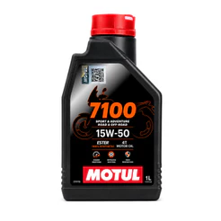 Óleo Lubrificante Motul 7100 15w50 4t 100% Sintético 1 Litro