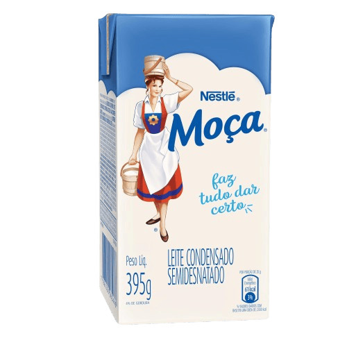 Moça Leite condensado semidesnatado Nestlé 395g