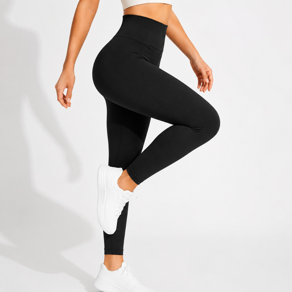 Calça Leggin Moda Feminina Canelada Confortável Tecido Premium Academia Fitness Ideal para Academia