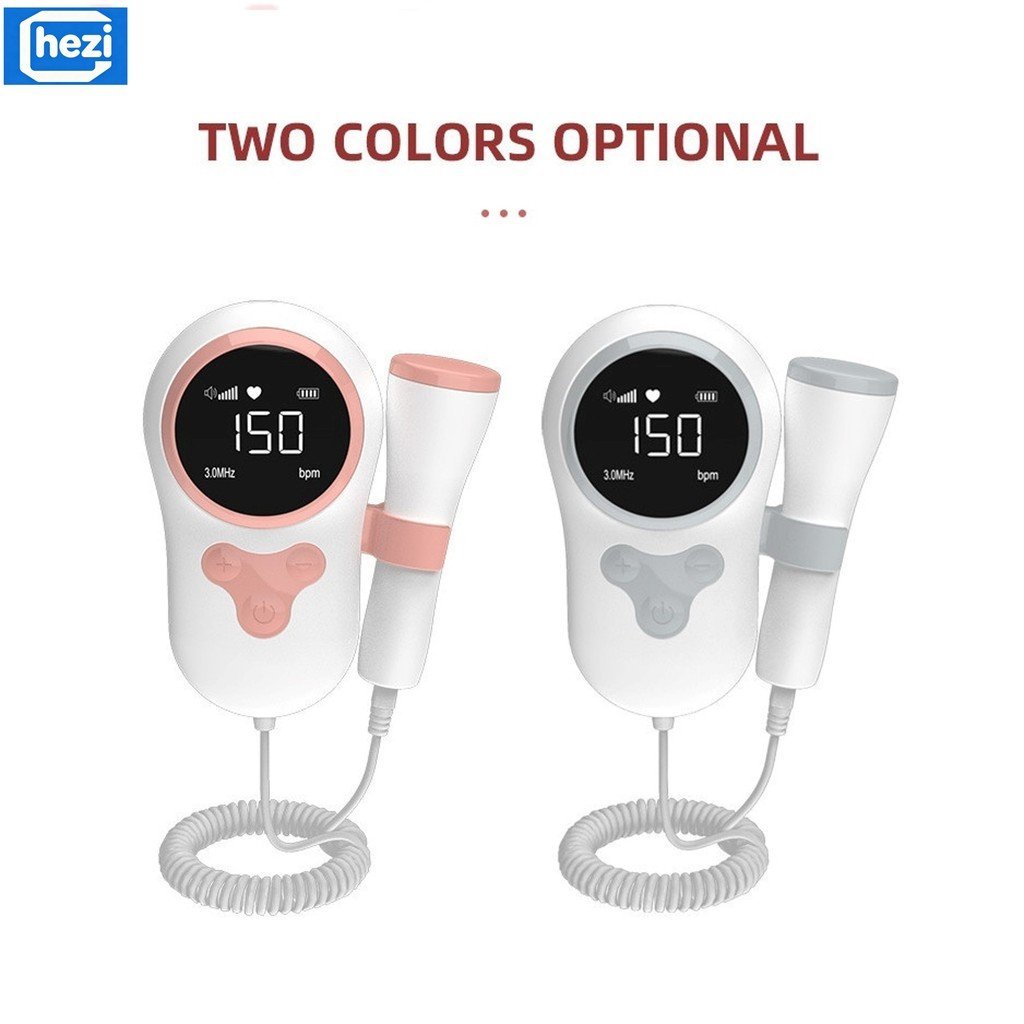 Doppler Monitor Fetal Detector De Frequência Cardíaca Para Bebês Grávidas