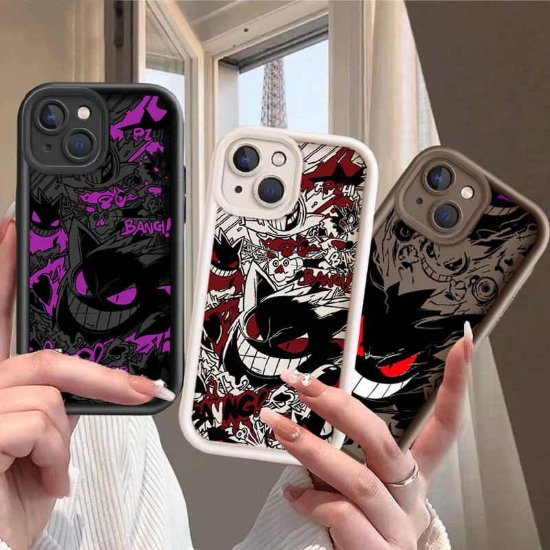 Capa Pokemon Gengar Para Samsung Galaxy S26 FE S26 S25 S24 Ultra A27 A57 A37 A17 A07 A56 A26 A36 A16 A06 5G Fosco IMD An
