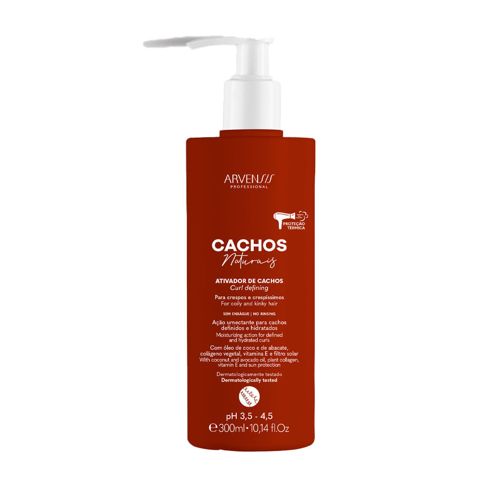 Ativador De Cachos Arvensis Cachos Naturais 300g