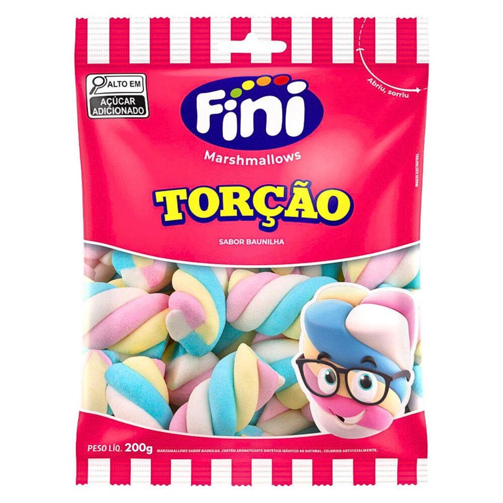 Fini Marsh Torção 80g Marshmallow