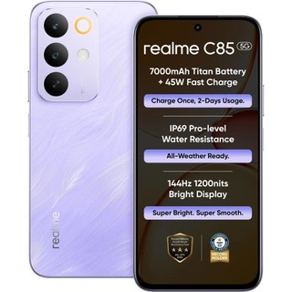 Celular Smartphone  C85 256GB 8GB RAM Dual SIM Tela 6,8" Bateria Titan 7000mAh