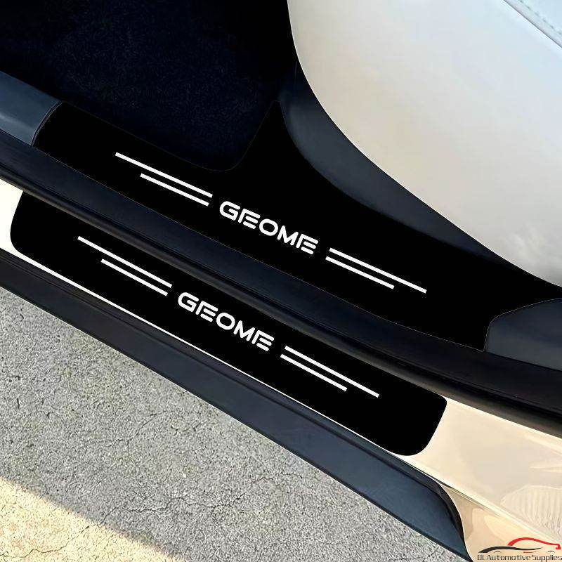 Aplicação Geely EX2 porta anti-chuque decoração proteção adesivo anti-trampada limiar tira
