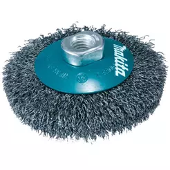 Escova Aço Concavo 100 mm M14 Fio Ondulado Cx Pap Makita