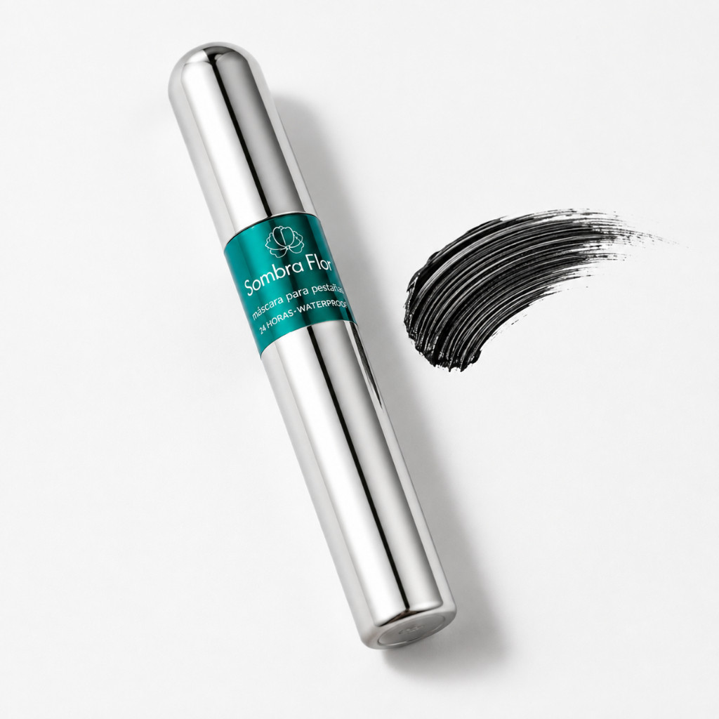 Máscara para Cílios Sombra Flor 24 Horas Waterproof Volume e Definição 1 Unidade