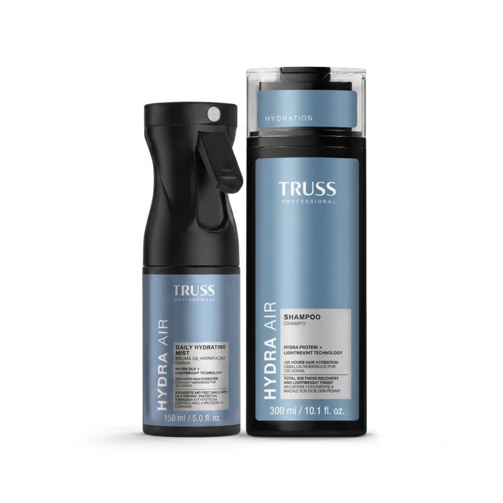 Kit TRUSS Hydra Air - Shampoo 300ml + Bruma Aromatizadora 150ml