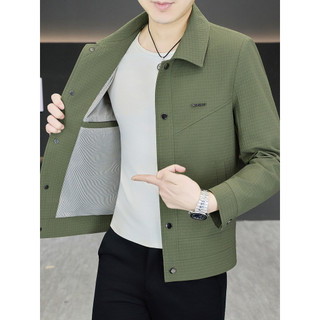 Primavera verão novo estilo lapela jaqueta masculina negócios Casual versão coreana High-End estilo fino macacão jaqueta