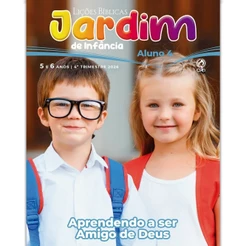 Revista Lições Bíblica Jardim de Infância Aluno 4º Trimestre 2026