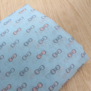 Lago azul dos desenhos animados arco fibra de seda algodão tecido Mori estilo roupas blusa protetor solar camisa roupas 