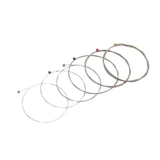 Cordas de guitarra elétrica conjunto de núcleo hexagonal de aço de alto carbono 6 980 mm comprimento padrão ferida de