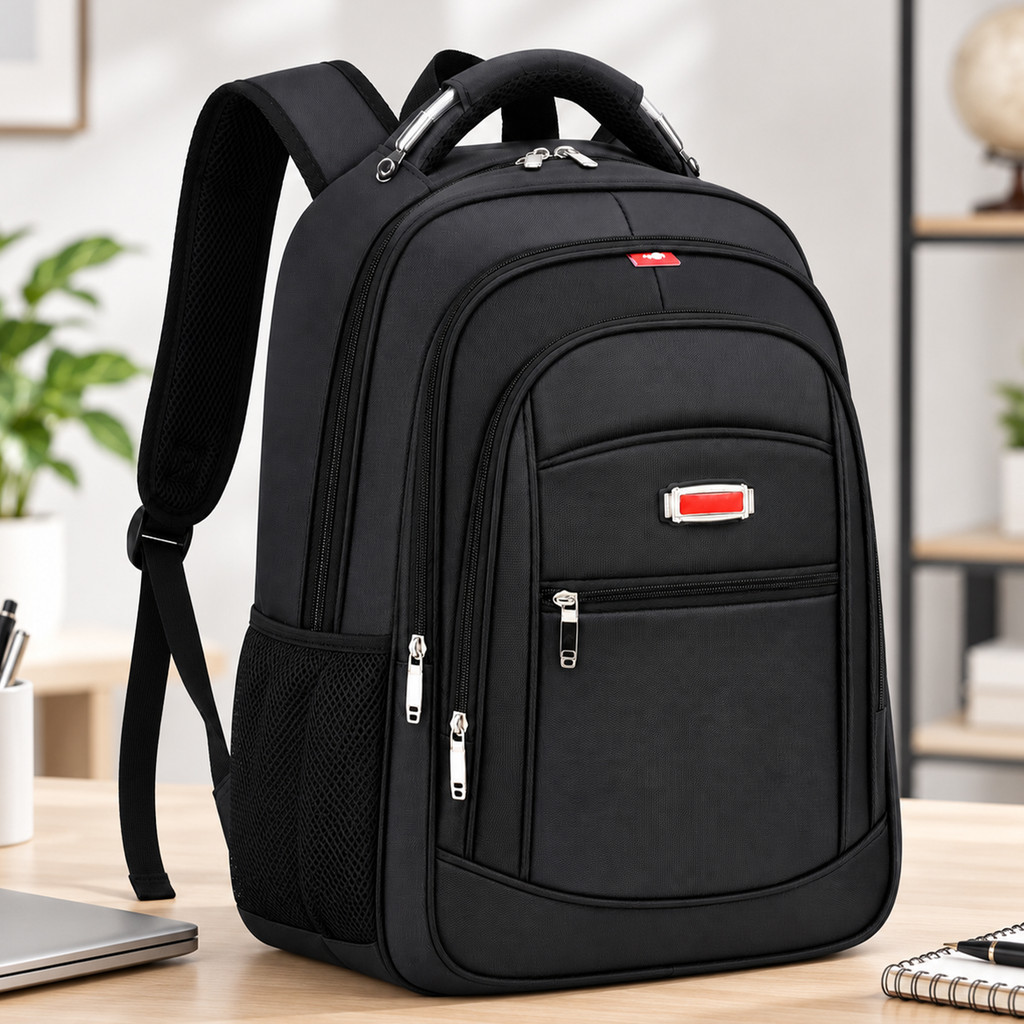 Mochila Notebook Amplo Espaço Interno Varios Bolsos Compartimentos Para Organizar Pertences Diario