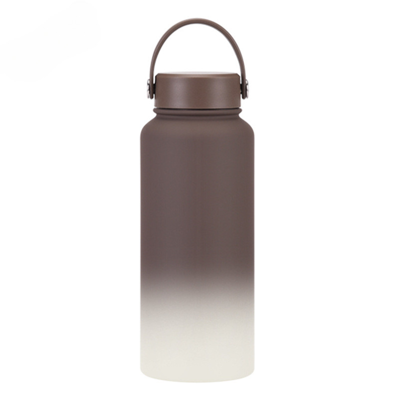 Garrafa De Água 1000mL Com Nome Personalizado Térmica De Aço Inoxidável 304
