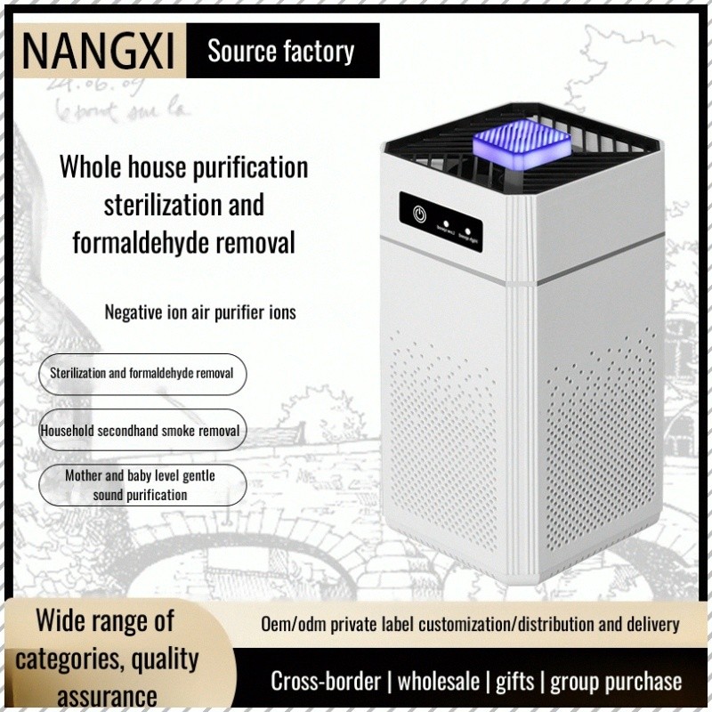 【Purificação Eficiente】💕Best Seller💕 🏠【Home Air Purifier】 Silent Mini / Desktop Plug-in / Sterilization / Dust Removal /
