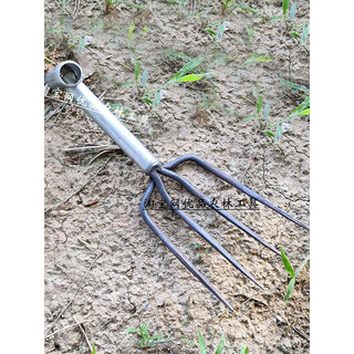 Garfo de escavação ancinho tamanho pequeno escavação garfo escavação amendoim batata doce garfo mão-Holding pequeno garf