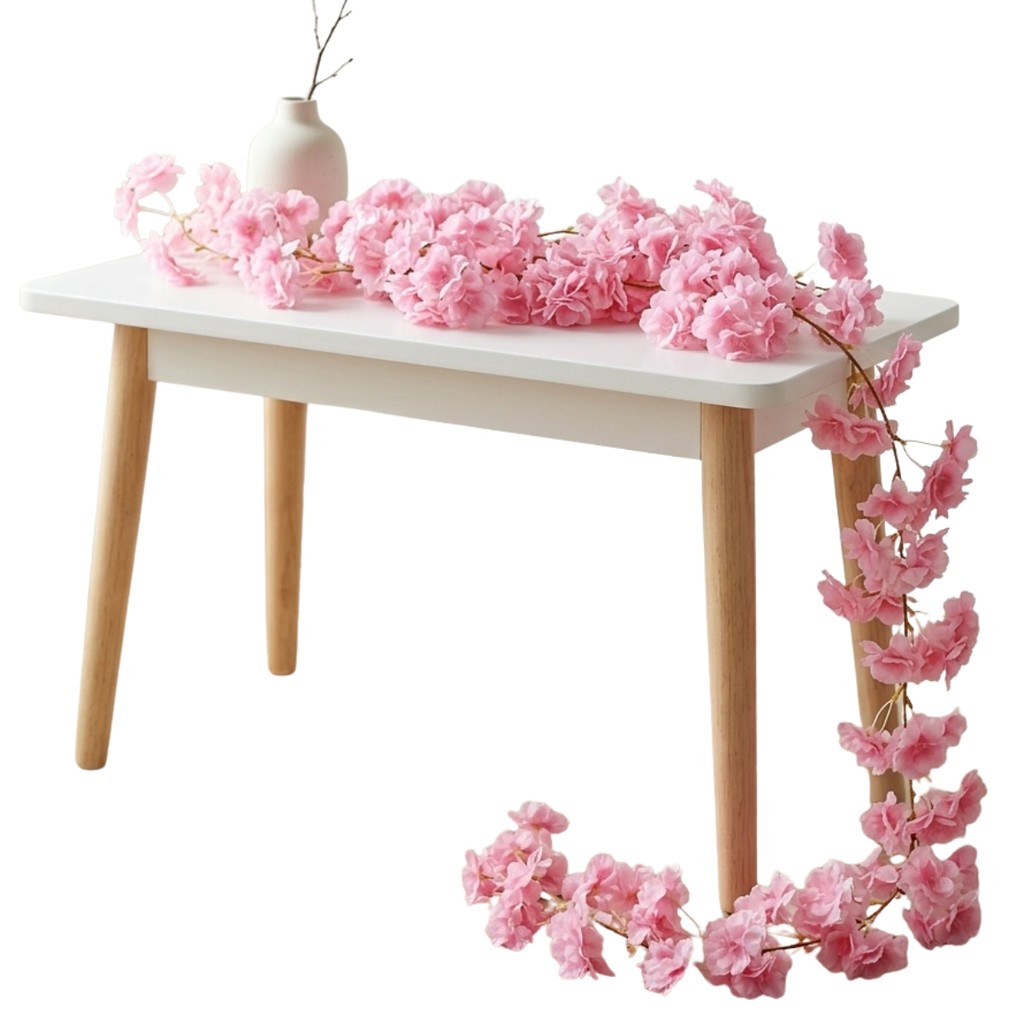 Corrente de Cerejeira Artificial 180cm Para Decorações Castela