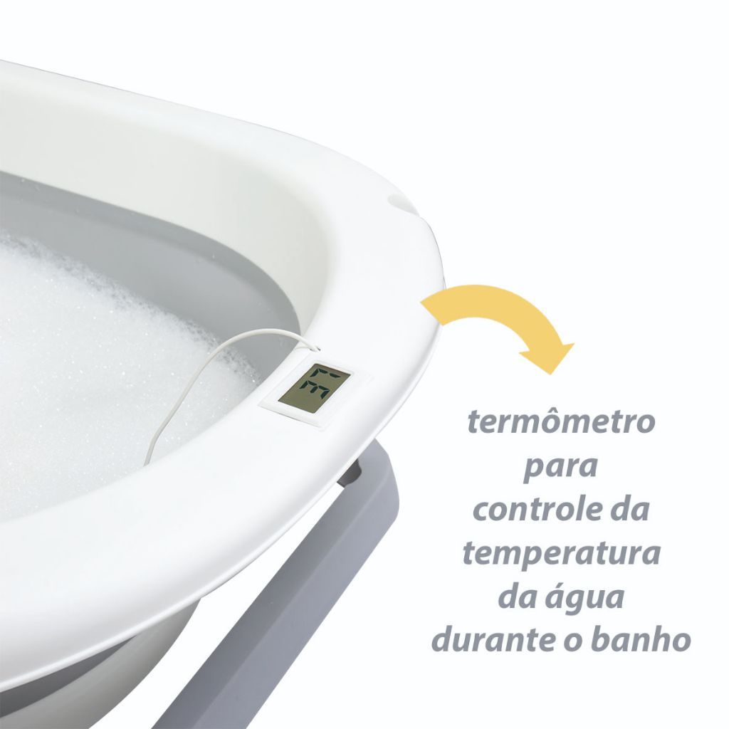 Super Banheira Infantil Antiderrapante com Termômetro KaBaby · foto 2