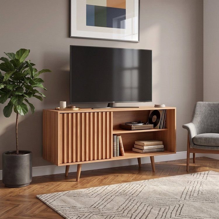Rack para Tvs até 55 Polegadas 136cm Freijó Freijó