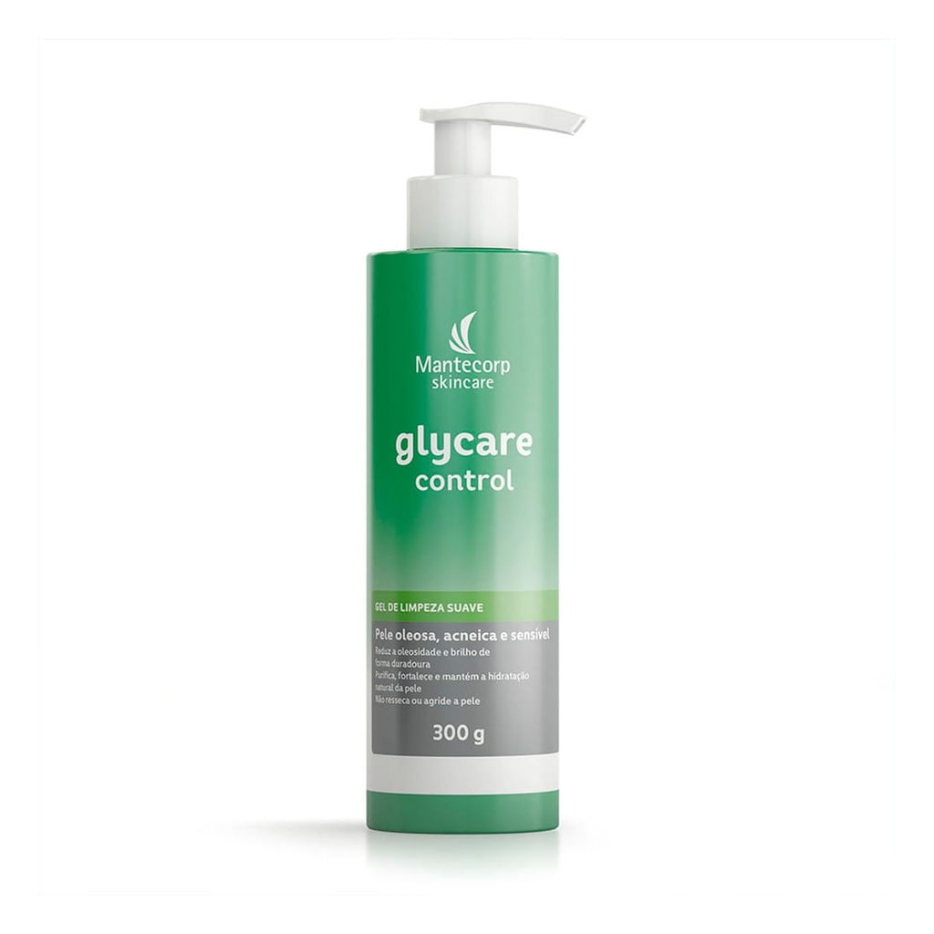 Gel de Limpeza Facial Suave MANTECORP Glycare Control 300g