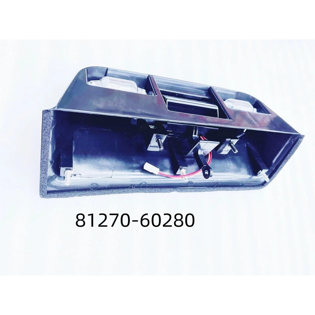 Conjunto De Luz Traseira Da Placa De Licença (Com Alça Porta) , 81270-60280 , Para : Toyota Land Cruiser , Prado LC95,34