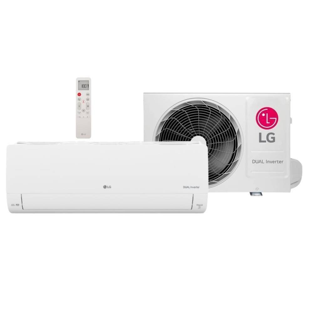 Ar Condicionado LG DUAL Inverter AI Voice 9000 BTUs Frio 220V S3-Q09AA31F — oferta na Shopee