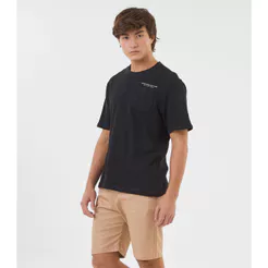 Bermuda Juvenil Em Sarja Masculina Minty Marrom