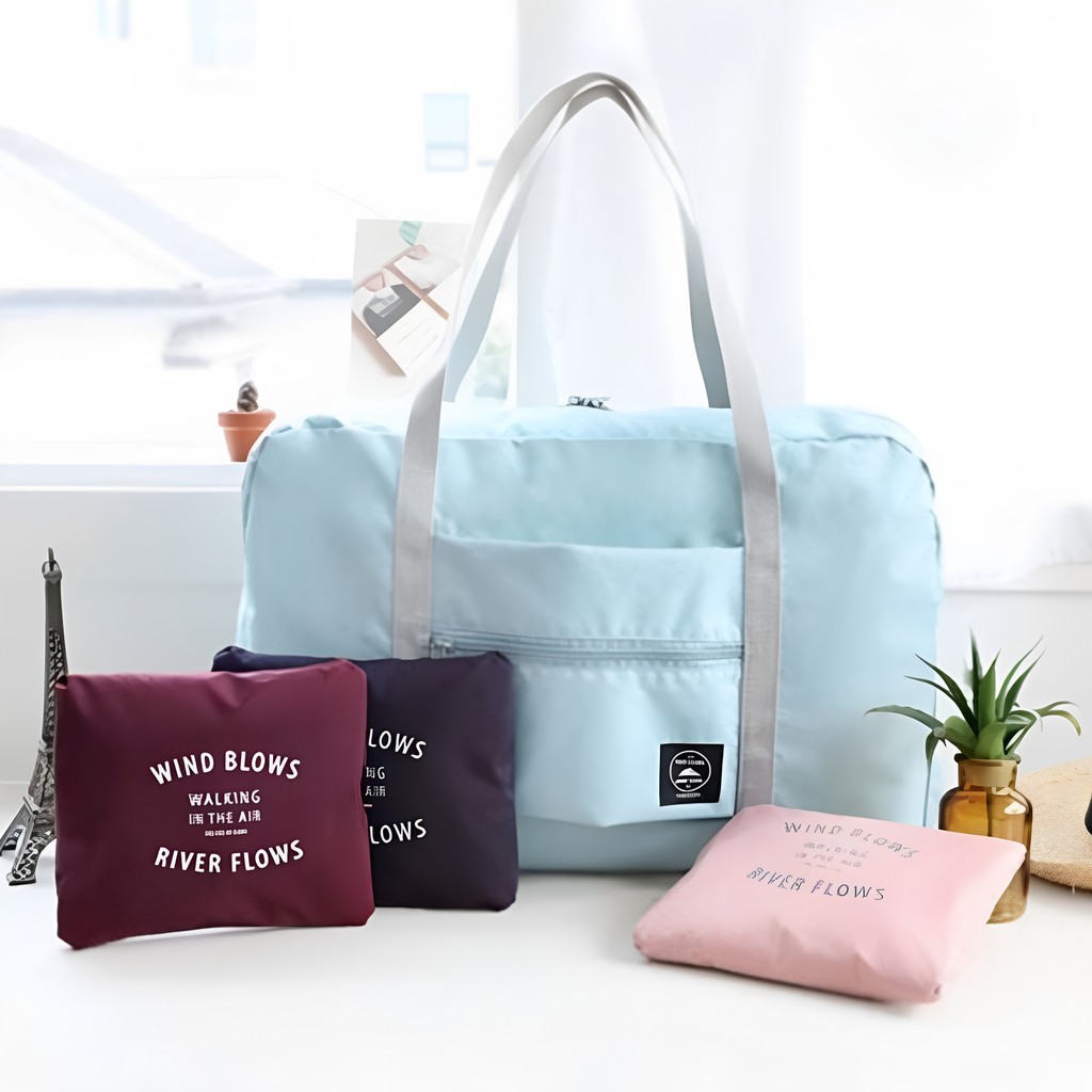 Bolsa de armazenamento de viagem portátil de segunda geração, dobrável, à prova d'água, 32 bolsa de bagagem de avião, bo