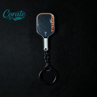 [Corate] Chaveiro Oco Criativo Pilha Raet Ecológico Acrílico Colorido Bola De Golfe Para Decoração Diária