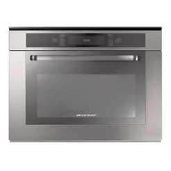Micro-ondas Brastemp de Embutir 40 Litros Inox BMO40ARBNA