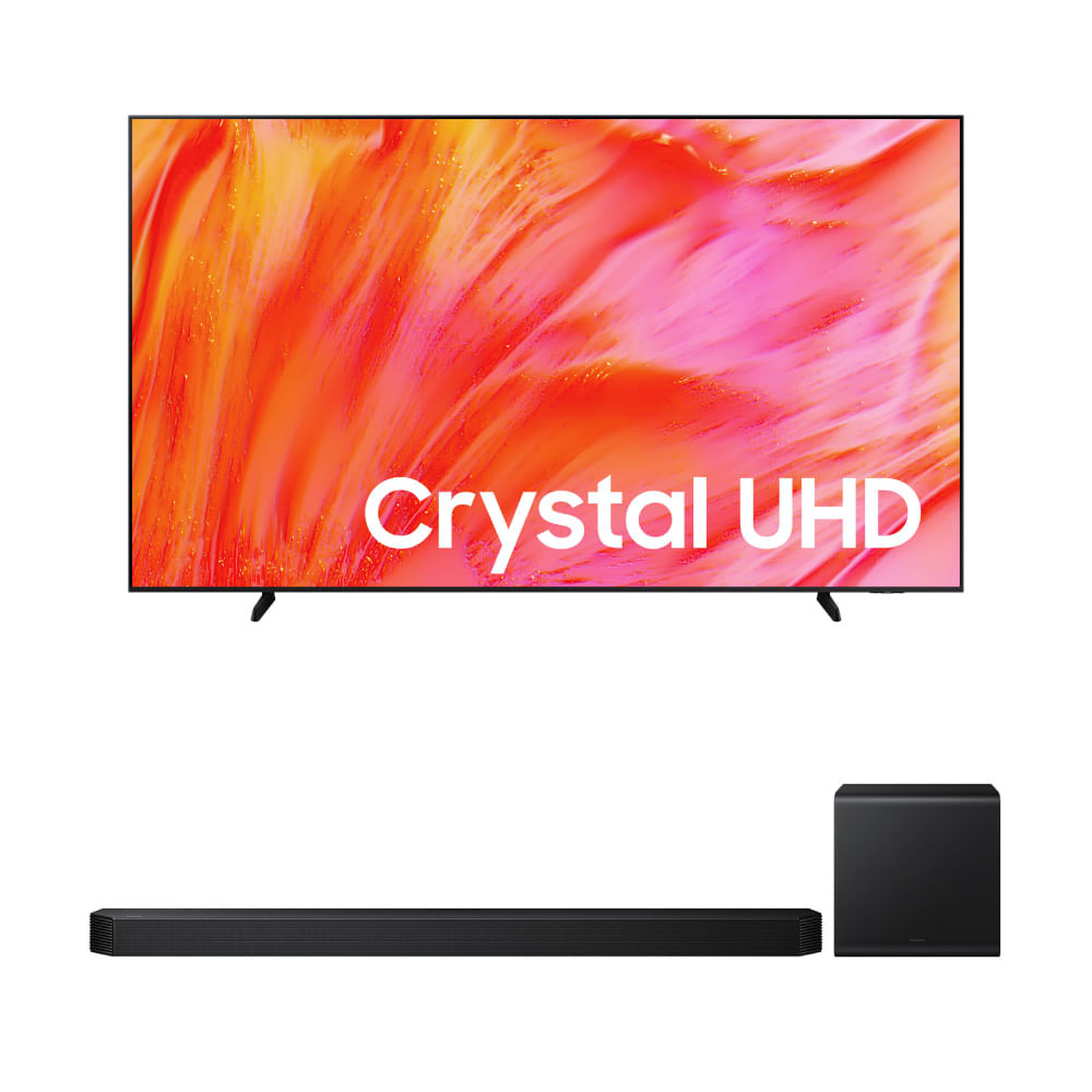 Samsung Smart TV 98" Super Big Crystal UHD 4K U9500 + Samsung Soundbar Q800H