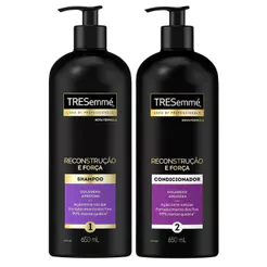 Kit Shampoo + Condicionador Tresemmé Reconstrução E Força 650ml