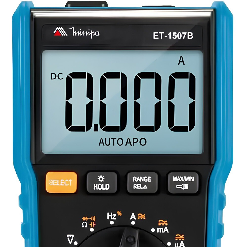 Multímetro digital portátil 600 volts CAT III - ET-1507B - Minipa · foto 2
