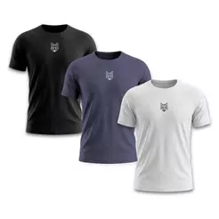 Kit 3 Camisetas Dry Masculina Treino Academia Alpha