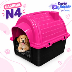 Casa Casinha Pet Cachorro N4 + Caminha Pra Cachorro Casinha Para Cachorro Caminha de Cachorro