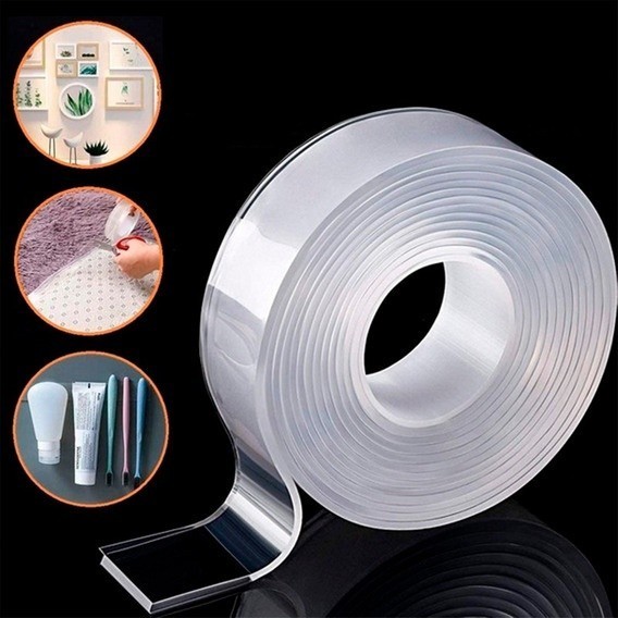 Kit Fita Magica Dupla 3M Ate 8M Face Super Forte Lavável Gel Auto Colante