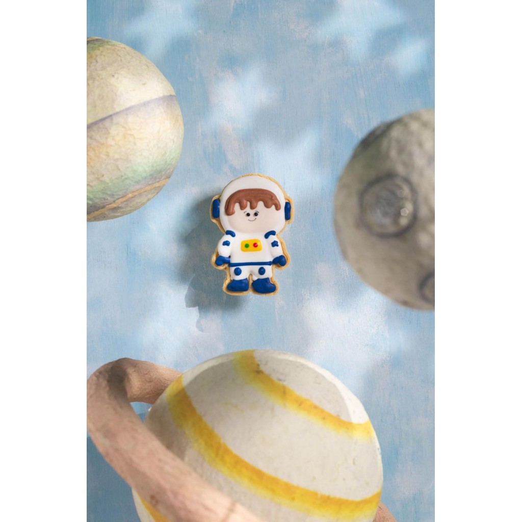 Biscoito Decorado Astronauta Menino 45g - Biscoitê