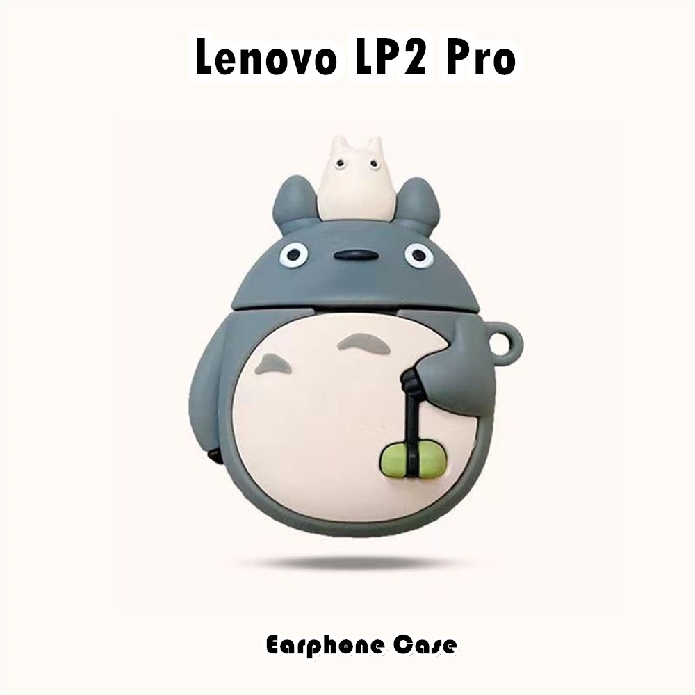 Capa De Fone De Ouvido Frontal Tendência Para Lenovo LP2 Pro , Moderna De Desenho Animado De Silicone Macio No . 2