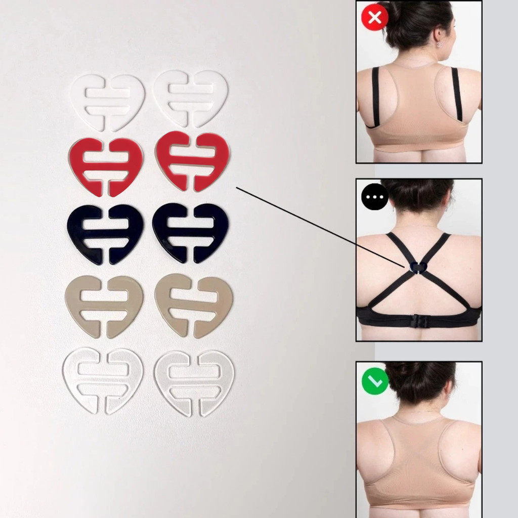 Kit Unificador de Alças de Sutiã – Une, Sustenta e Realça Seios com Efeito Natural cONFORTO