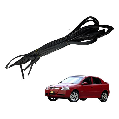 Jogo Borracha Portas Tampa Astra Hatch 2007 2010 Original