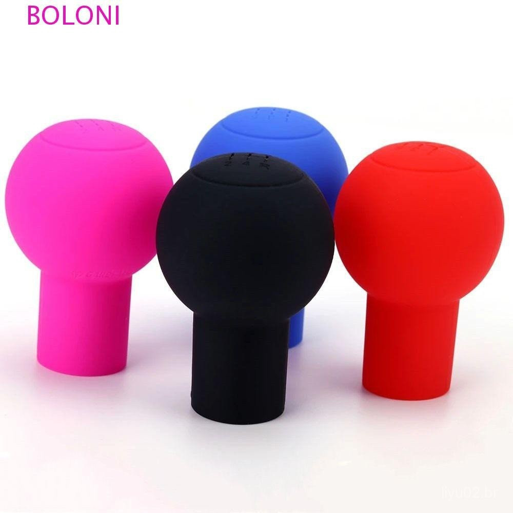 Tampa Do Botão De Engrenagem Antiderrapante Vara Alavanca Escudo Silicone Macio 5 Mudança De Automática