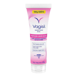 SABONETE ÍNTIMO EM GEL VAGISIL PROTEÇÃO ODOR BLACK 300G