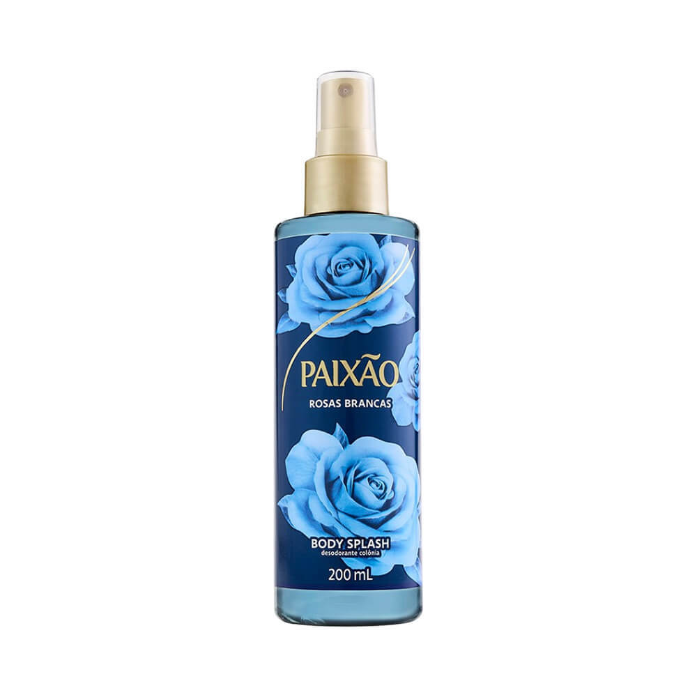 Body Splash Paixão Rosas Brancas 200ml