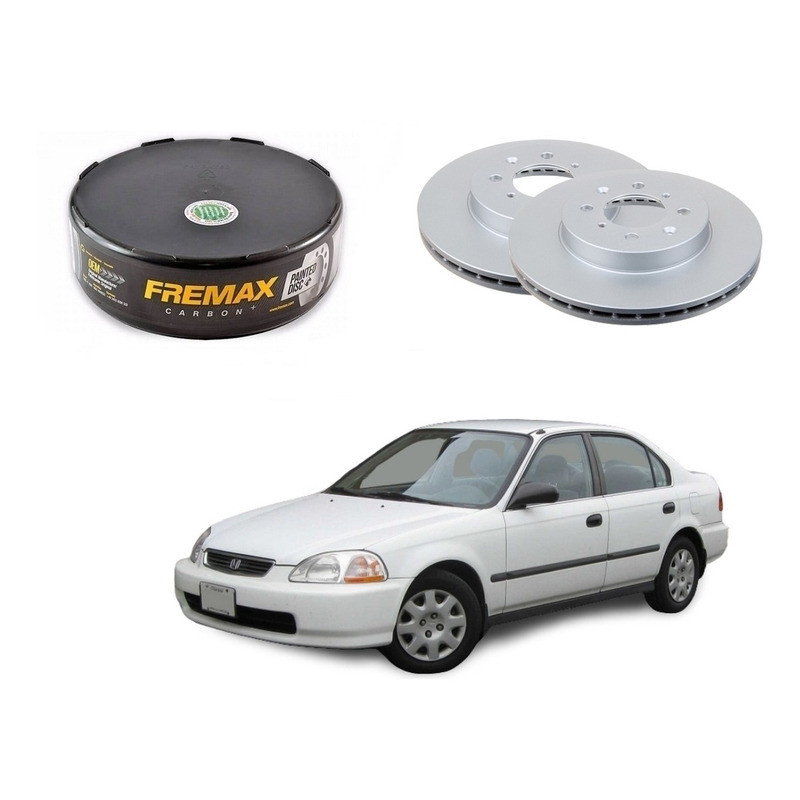 Disco Freio Dianteiro Civic 1.5 1.6 1992 A 2000