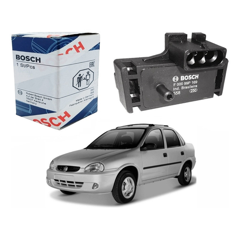 Sensor Map Bosch Corsa Classic 1.0 1997 A 2002 em Oferta na Shopee