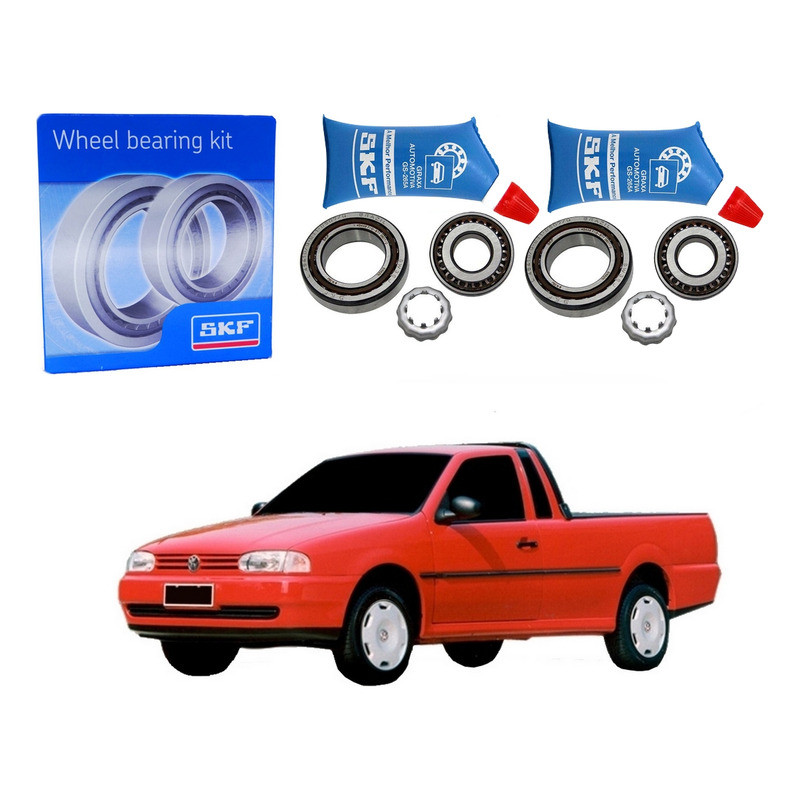 Par Kit Rolamento Roda Saveiro G2 1.6 1.8 2.0 1995 A 1999 em Oferta na Shopee