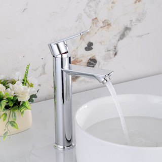 Torneira Banheiro alto Inox 304 Monocomando Misturador Para Lavatório Luxo em Oferta na Shopee