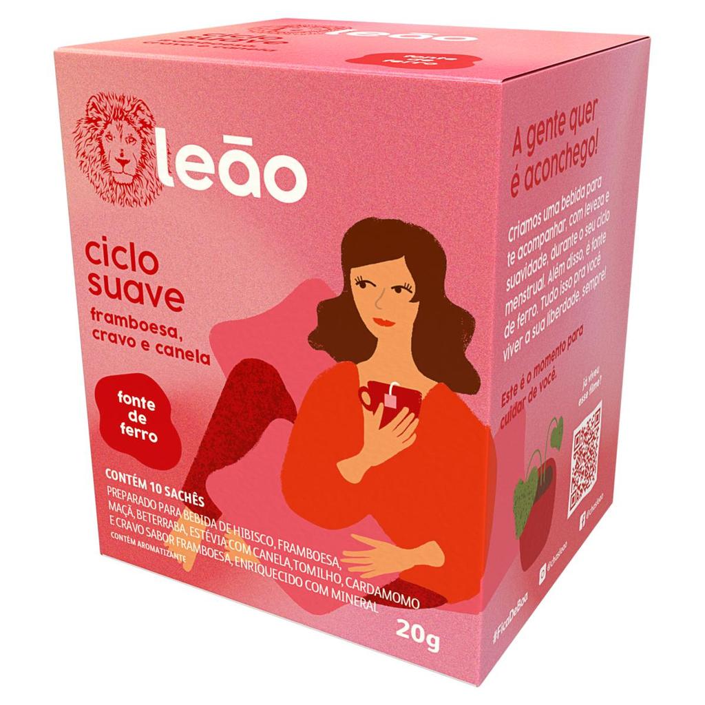 Leâo Fases Ciclo Suave Fra+Cra +Can 10 em Oferta na Shopee