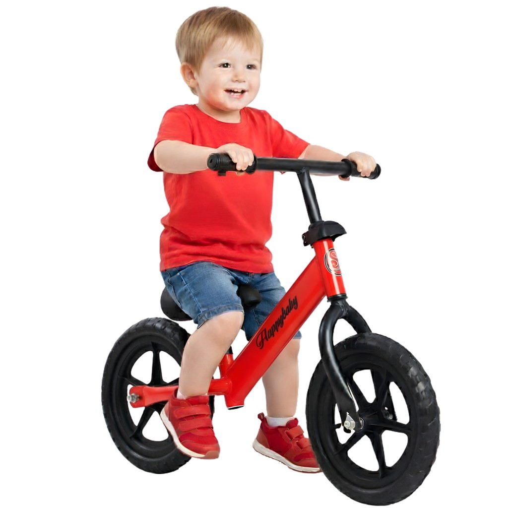Bicicleta Sem Pedal Equilíbrio Infantil Vermelha Aro 10 - Castela